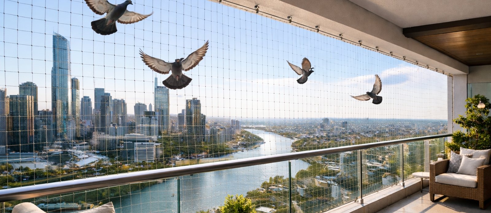 Pigeon Safety Nets Vijayawada