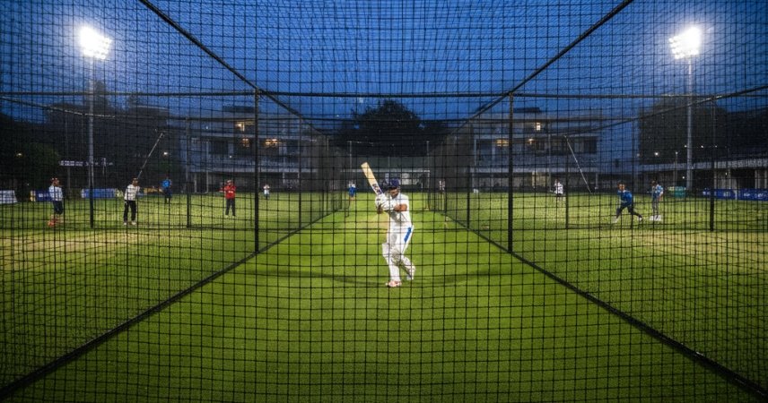 Cricket Practice Nets Installation