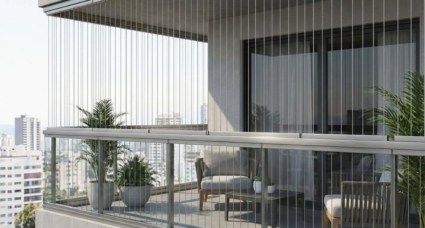 Aluminum Channel Invisible Grill Installation in Warangal