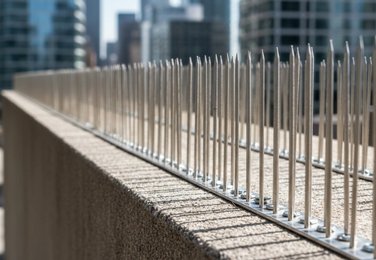Stainless steel bird spikes in Vijayawada