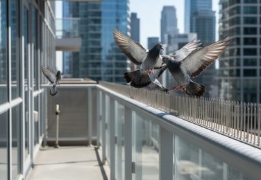 Window bird spike installation in Vijayawada