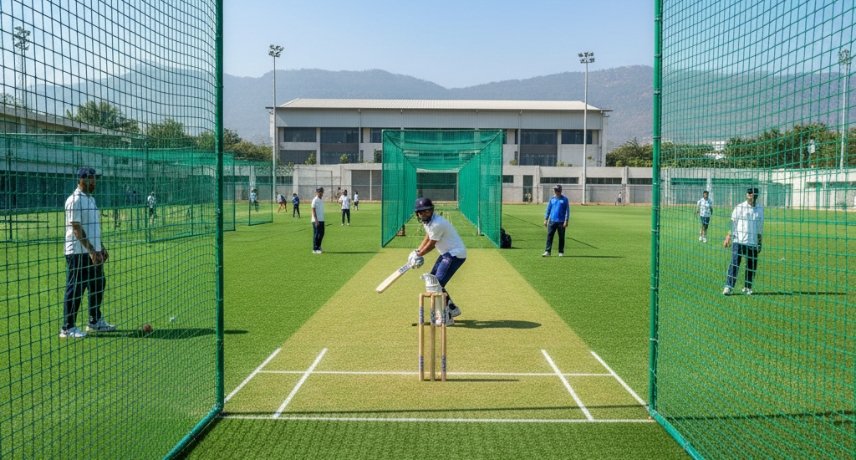 Cricket Practice Nets Installation in Eluru