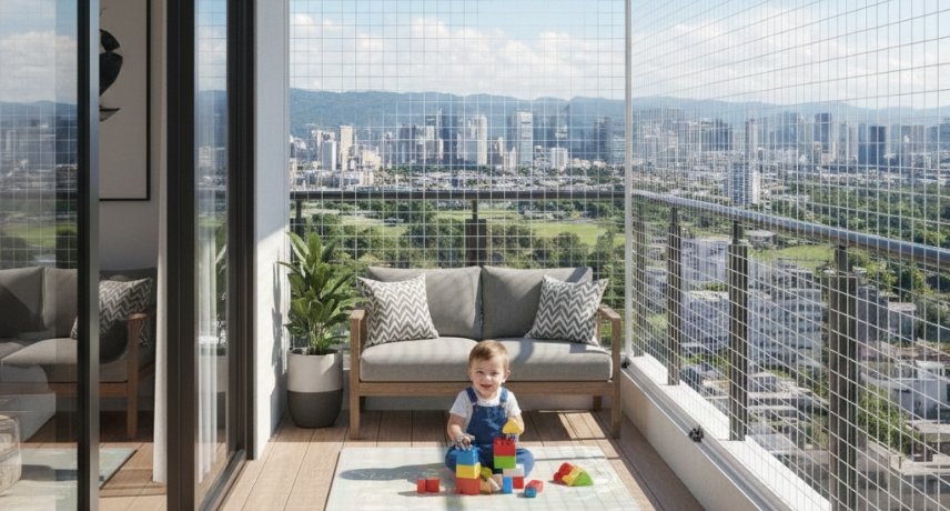 Kids Safety Nets Installation in Vijayawada