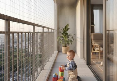Child safety balcony net in Vijayawada