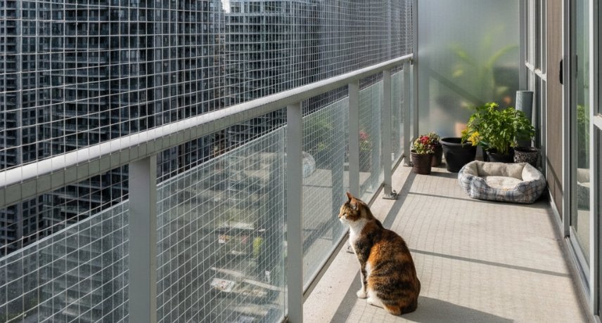 Pet Safety Nets Installation in Vijayawada