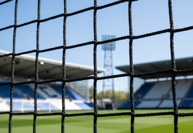 Cricket boundary nets in Warangal