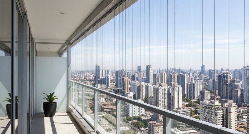 Stainless Steel Invisible Grills Installation in Kadapa