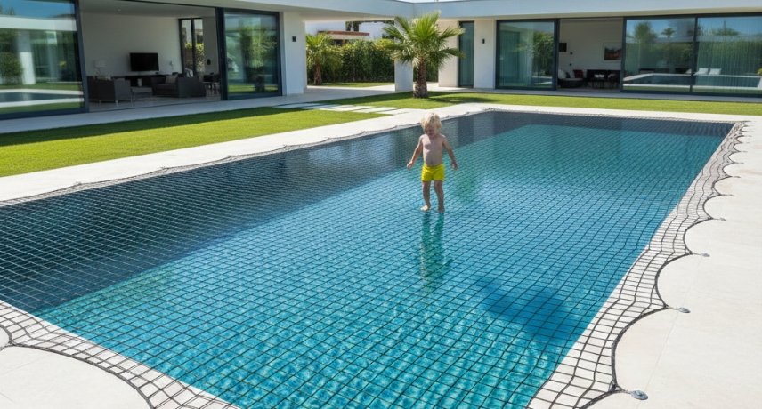Swimming Pool Safety Nets Installation in Vijayawada