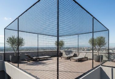 Terrace safety net in Kurnool